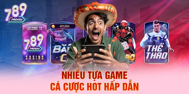 Đa dạng các trò chơi cá cược tại sin88